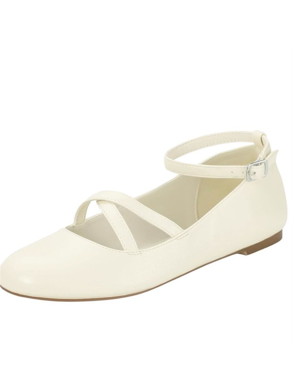 Ankle Strap Ballet Flats Women's Shoes - Picture 10 of 10